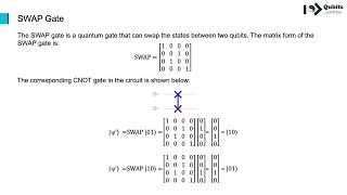 Celebrity Section 7 Multi-Qubit Logic Gates - Lecture 4 SWAP Gate Net Worth