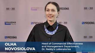 Proxima Research & Dr. Reddy's Laboratories: Olha Novosiolova, Head of CEM Department