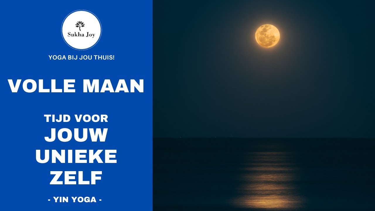 Volle maan! Wat is jouw unieke lied en hoe kan dat meer in het licht komen? Een ontspannen YINles.