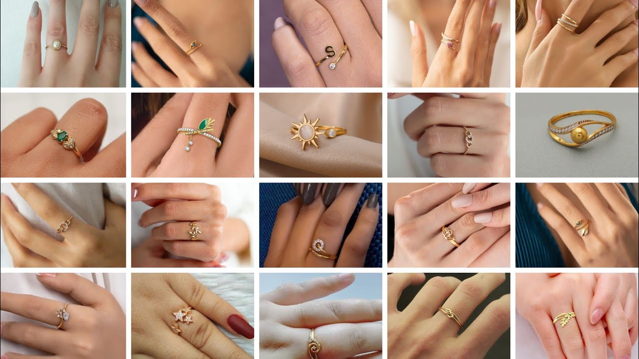 Finger Rings - Gold – Urbanitii