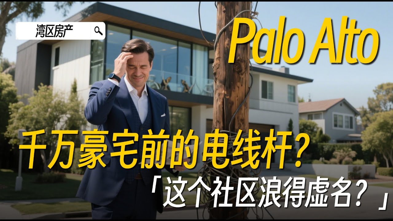 Palo Alto这么贵，但房子还是有点破，这真的是高端社区吗？#湾区房产 #paloalto #湾区买房