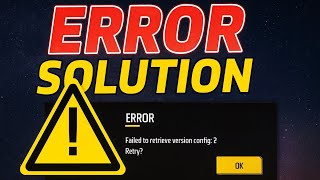 ​✅ Free Fire Error FIX! (Failed to retrieve version config 2) 