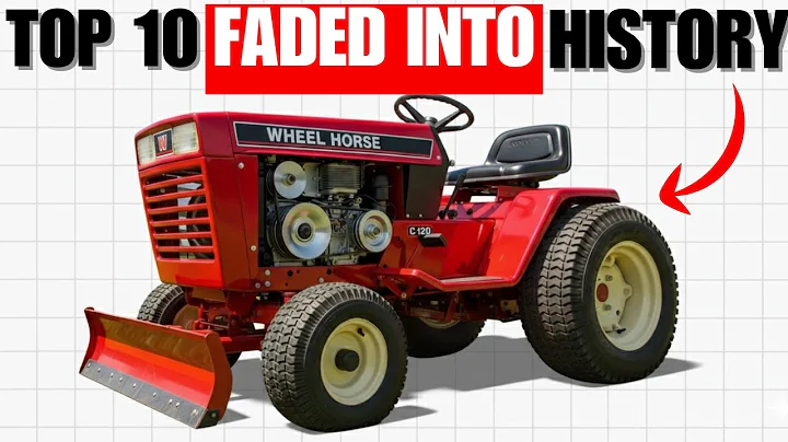Top 10 ICONIC 1970s Garden Tractors That Faded Into History