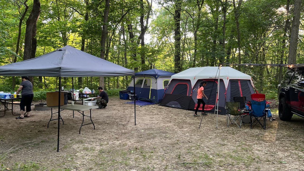 Nelson Dewey State Park 2022 Camping camping park fishing cooking 