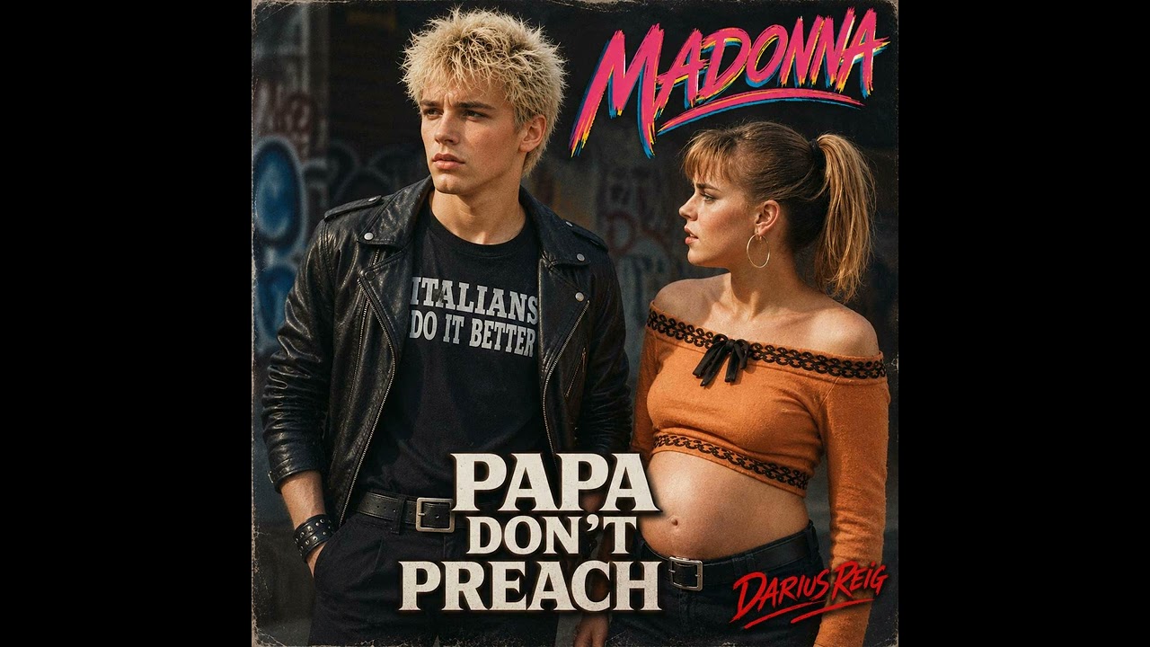 MADONNA - Papa Don't Preach (cover by Darius Reig) - YouTube