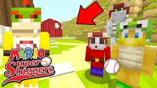 Minecraft | Nintendo Fun House |Mario Super Sluggers In Minecraft! *BASEBALL!* [448]