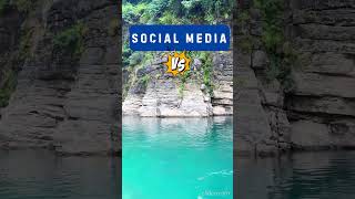 Social Media Vs Reality Dawki River