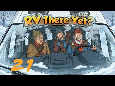 We Were Launched Out While Driving A RV Through The Snow! | RV There Yet? | Multiplayer Game | PT 21