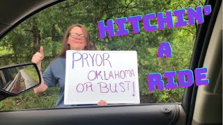 Preparing To Leave For The Pryor Ok Meetup - Part 1 of Day 1 | Hitchin' A Ride