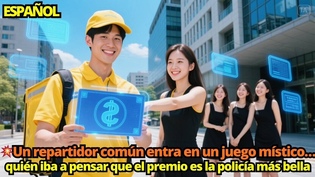 Un repartidor común entra en un juego místico… quién iba a pensar que el premio es la policía más be
