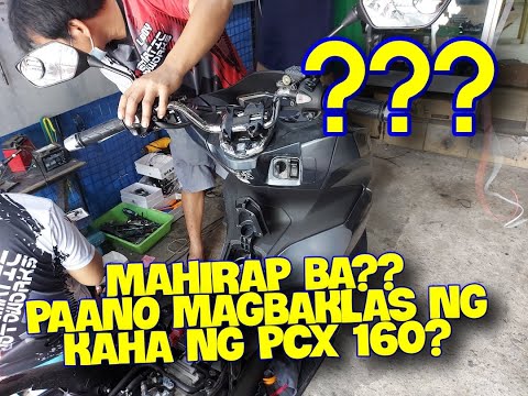 HOW TO REMOVE BODY FAIRING PCX 160 TUTORIAL PAANO MAGBAKLAS NG KAHA NG PCX 160 PART 1