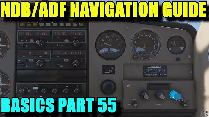 FS2024: NDB/ADF Navigation Guide & Bindings Required | Back To Basics With MSFS Part 55