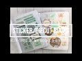 Flip Thru // Stickers, Diecuts & Chipboard