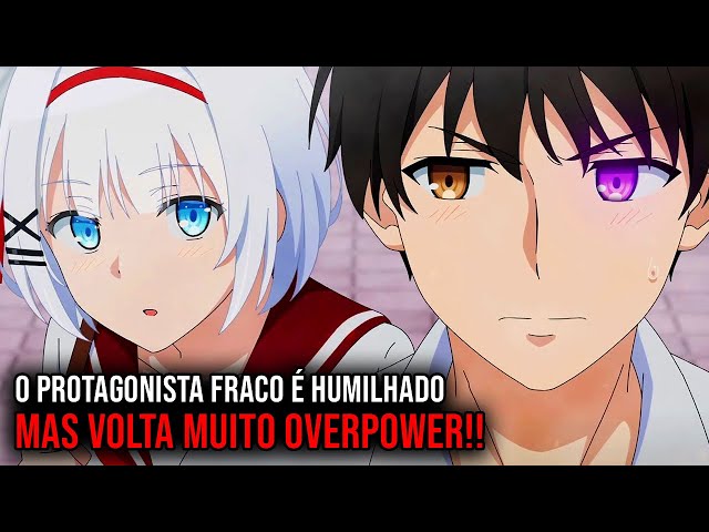 🔥 12 Animes ISEKAI DUBLADOS COM UM PROTAGONISTA RANK SS OVERPOWER