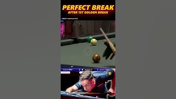 Perfect Break After 1st Golden Break | Joshua Filler #shorts