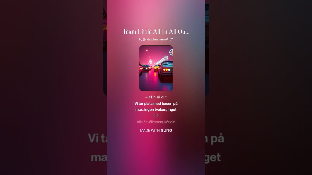 Team Little All In All Out