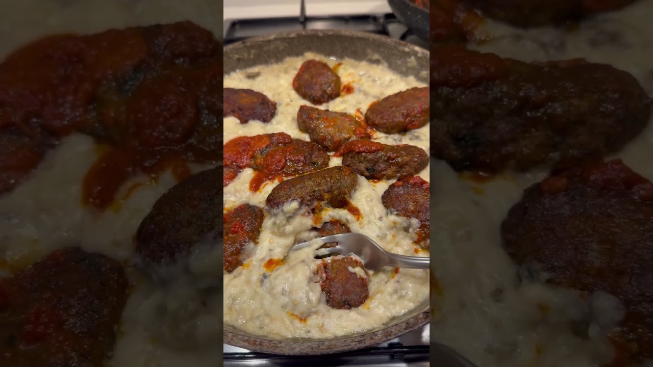 Beşamel Soslu Patlıcanlı Köfte nasıl yapılır ?(Beğendili Köfte) 😍 Beşamel Soslu Patlıcanlı Köfte nasıl yapılır ?(Beğendili Köfte) 😍