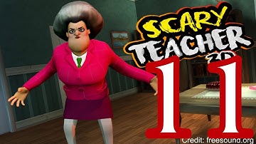 Scary Teacher 3D - Gameplay Walkthrough Part 11 New Levels update (Android, iOS Gameplay)
