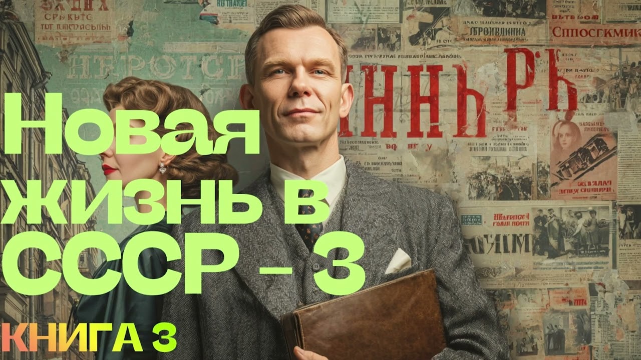 АУДИОКНИГА: Новая жизнь в СССР | Книга 3 #попаданец #фантастика #фэнтези