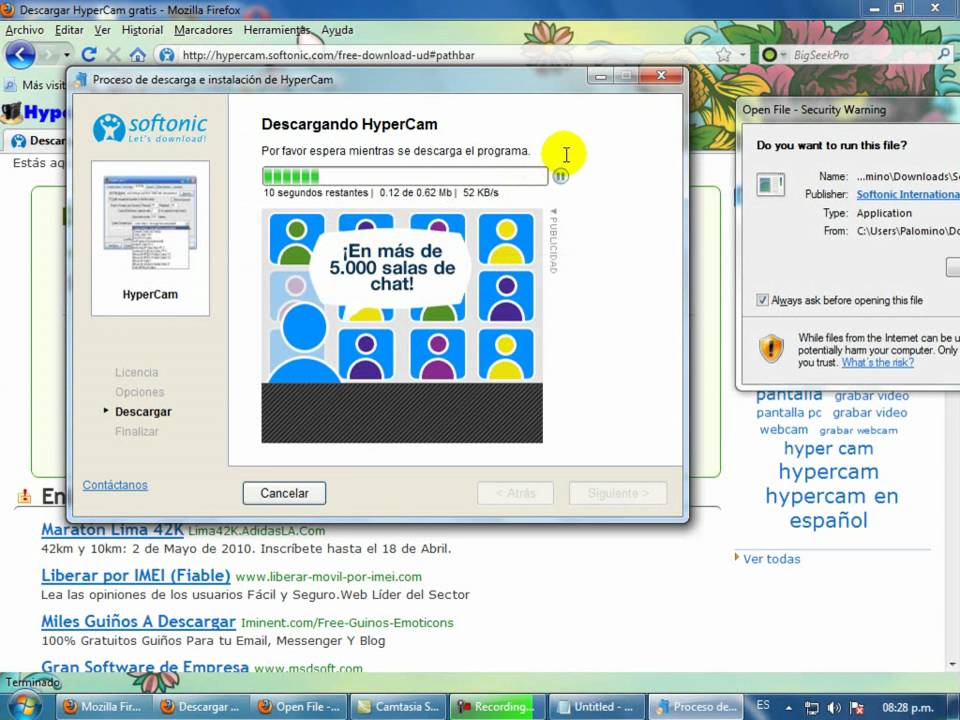 Como instalar hypercam 2 Full 100%