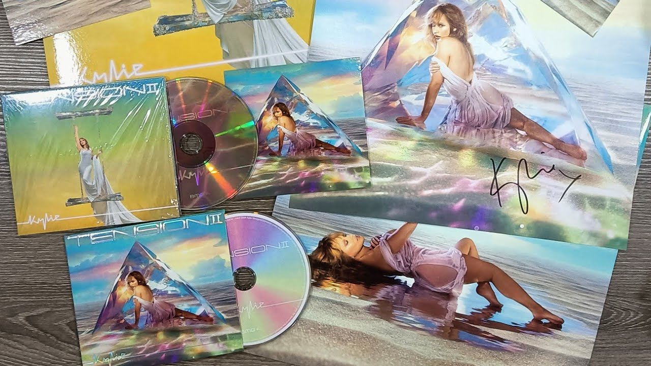 Kylie Minogue Tension II Era unboxing (Limited Edition Diamond 
