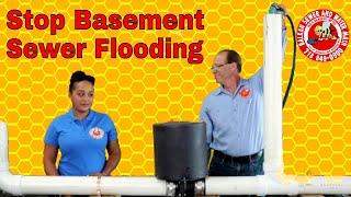 Stop Basement Sewer Flooding: Sewer Flood Gate Valve Demonstration