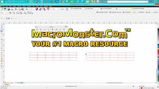 Corel Draw Tips & Tricks Macro E CUT MacroMonster removing double lines Net Worth