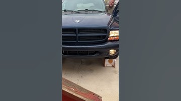 New look on an old Durango. WE CAN SEE NOW! #durango #dodge #dakota