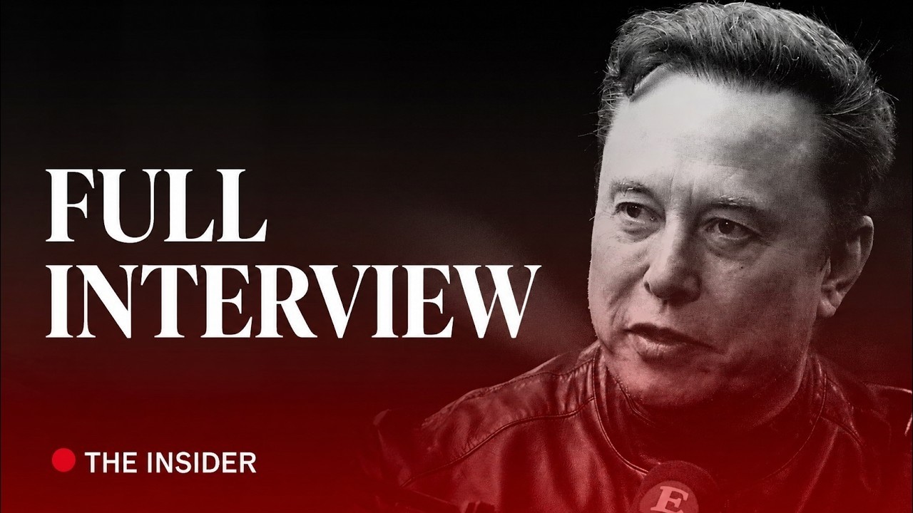 The Economist — Interview with Elon Musk