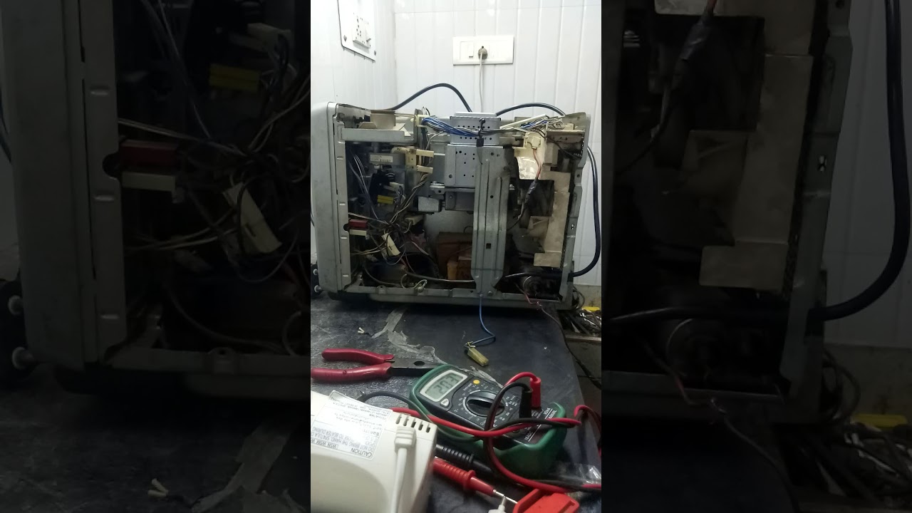 Panasonic microwave oven repair 784 part 2 YouTube