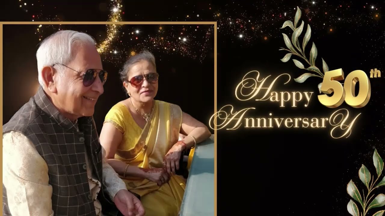 Golden Jubilee of Mr and Mrs Garg 
