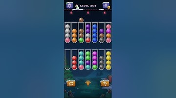 Ball Sort Puzzle - level 201
