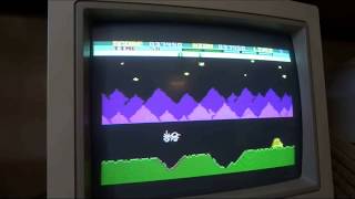 Commodore 16 / 116 / Plus4 - Moon Buggy (Anirog) - Gameplay (plus4punk)