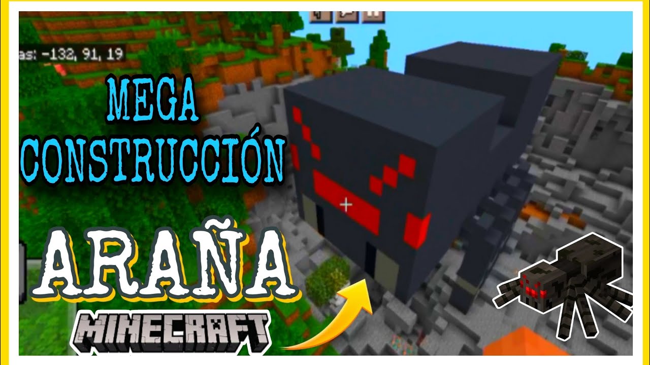 Construcción Araña 🕷 en Minecraft | Spider Construction in Minecraft 😎 ...