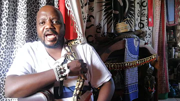 Real snake of Ukuthwala ngenyoka | Gogo Bathini Mbatha TV : 035 799 5703