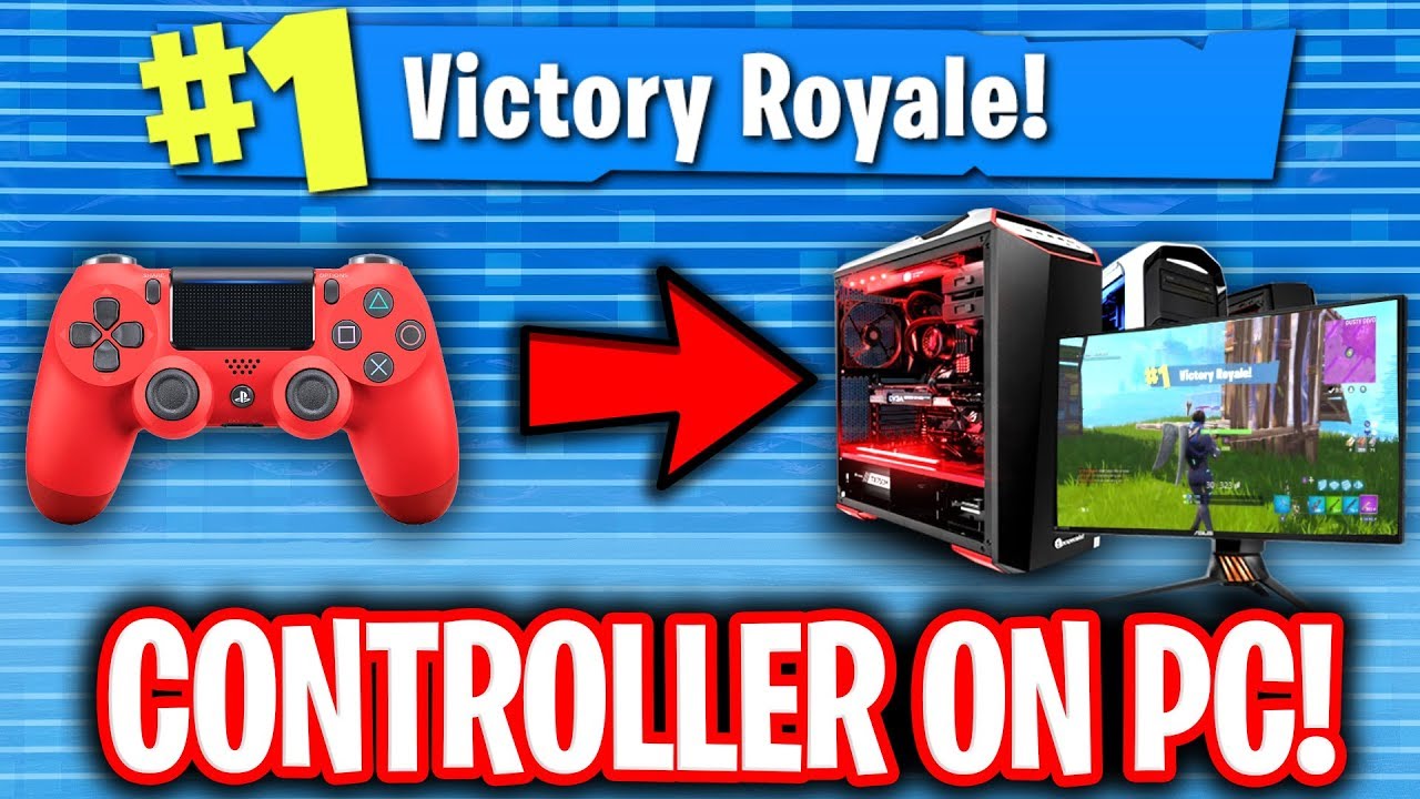  - play pc fortnite with ps4 controller