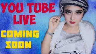 Promo For Live Stream Coming Soon Farzana Mithia Mithishaworld