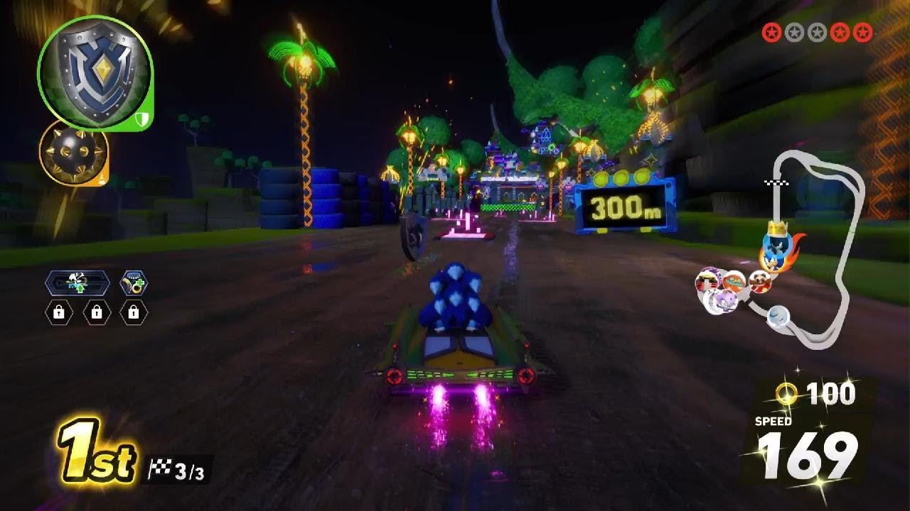 Sonic Racing CrossWorlds - Boom Boo Grand Prix Gameplay