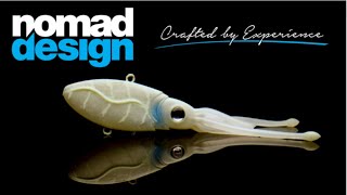 NOMAD DESIGN Saltwater Fishing Squid Vibe Scented Soft Lure SQUIDTREX  110mm/52g