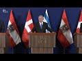LIVE! Statements by PM Netanyahu, Austrian Chancellor Kurz and Danish PM Fredriksen