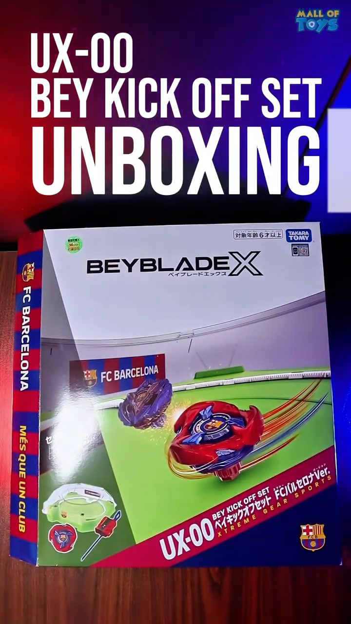 Beyblade X UX-00 Bey Kickoff Set Unboxing! Ultimate Barcelona