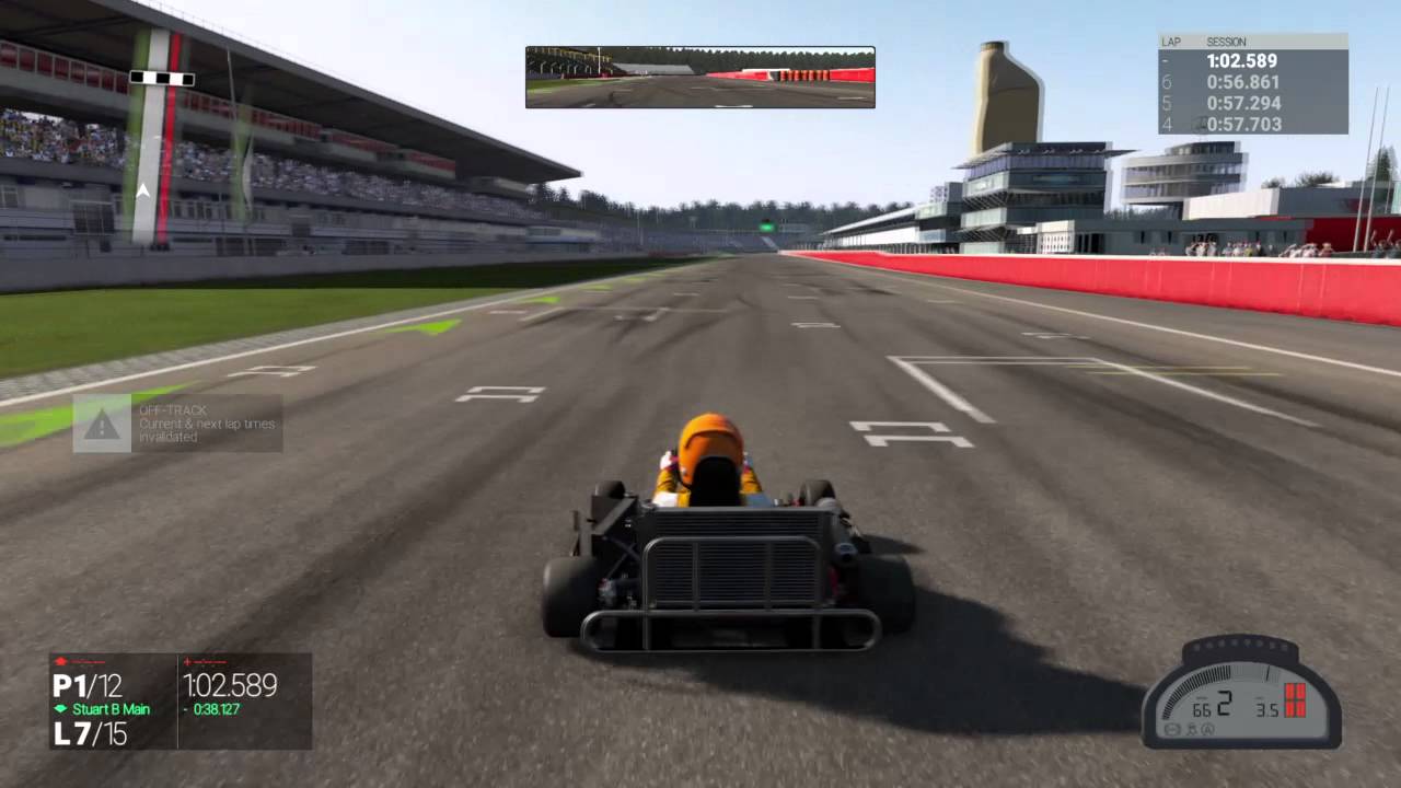 project cars go kart handling