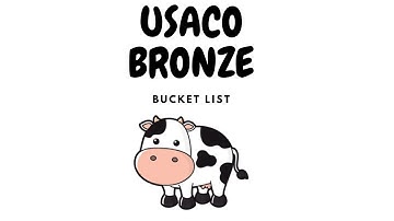 USACO Bronze Bucket List Explanation Video