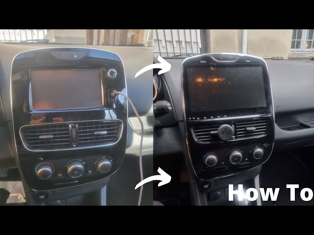 How to change the car radio of the Clio IV 