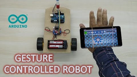 Gesture controlled Robot using just a Smartphone || Super Cool Arduino Project!!!