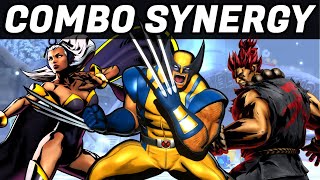 TEAM WOLVERINE/STORM/AKUMA COMBOS! (UMVC3)