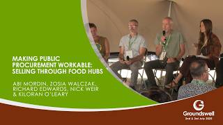 Making Public Procurement workable: selling through food hubs -Groundswell 2025