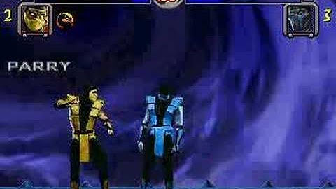 Scorpion vs Sub-Zero Mugen Fight