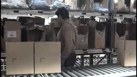 AL Systems Pick to Light at SaraMax Apparel