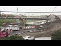 2015 demolition of calgarys crowchild trail flanders overpass  48 hours of destruction in realtime